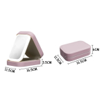 Organizador Estuche Maquillaje Con Espejo Led Cosmético Moda - Imagen 14