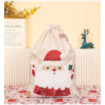 Bolsa De Juguetes Para Regalos Navidad Papa Noel 40x60cm - Imagen 2