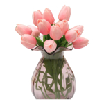 Flores Artificiales Decorativas Ramo De 5 Flores Tulipanes - Imagen 10