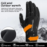 Guantes Reforzados Ideales Frio Invierno Neopreno Con Tactil - Imagen 10
