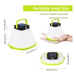 Lampara Luz Solar Led Plegable Camping - Imagen 2