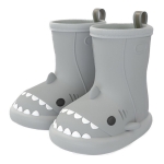 Bota De Lluvia Antideslizante Para Niño Niña En Pvc Tiburón - Imagen 14