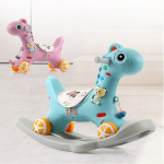 Caballito Mecedor De Plástico Infantil Con Sonido De Paseo - Imagen 12