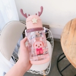 Botella Entrenamiento Para Bebe Con Pajita Vaso Con Correa - Imagen 12