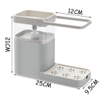 Soporte Dispensador Para Esponja + Jabon Y Rejilla Cocina - Imagen 2