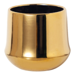 Florero Maceta De Cerámica Decoracion Con Detalle Dorados - Imagen 6