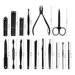 Set Manicura Y Pedicura Completo 16 Piezas Con Estuche - Imagen 3