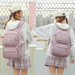 Mochila Gran Capacidad Impermeable Escolar Urbana Resistente - Imagen 11