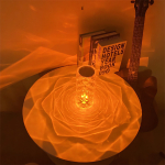 Lampara Veladora Recargable Rgb Led Decorativa Cont Remoto Estructura Transparente Pantalla Transparente - Imagen 3