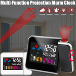 Reloj De Sobremesa Con Laser Proyector Imagen A Pila - Imagen 2