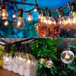 Guirnalda Guia De 25+1 Luces Vintage Oferta Calidad Exterior - Imagen 4