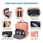 Cuna Bolso Maternal Bebé Cambiador 26lts Calidad Premium - Imagen 6