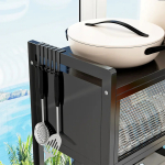 Escurridor De Platos Y Vasos Acero Inoxidable Con Tapa - Imagen 3