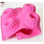 Molde Silicona 6 Bundt Cake Postres Reposteria -40º A 175º - Imagen 4