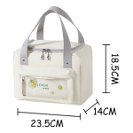 Lunchera Escolar Bolsillo Externo Con Ventana - Chica - Imagen 9