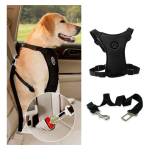 Set De Arnés + Correa De Seguridad Para Perros En El Auto - Imagen 2
