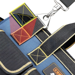 Bolso De Herramientas C/ Tira 13 Divisiones Premium 50cm Color Negro - Imagen 2