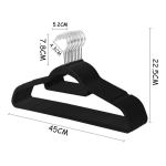 Set X10 Perchas De Terciopelo Antideslizante Resistentes - Imagen 7