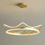 Lámpara Colgante Infantil Corona Led Para Dormitorio - Imagen 3