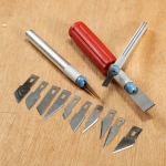 Set Cutter De Precision Trincheta Bisturi 3 Mangos 13 Hojas - Imagen 5