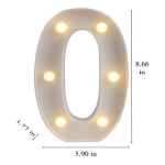 Numeros Luces Led Light Decoración Fiestas, Cumpleaños - Imagen 30