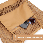 Bolso De Malla Para Playa Grande De Mano Con 5 Bolsillos - Imagen 12