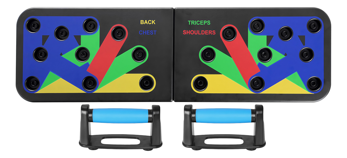 D_667081-MLU93198394959_092025-F.jpg Tabla Flexiones Lagartijas Push Up Press Musculación 9 En 1 - Imagen 1