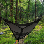 Hamaca De Camping 3 Plazas Con Correas Y Mosquetones - Imagen 3