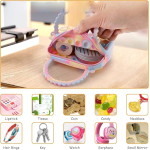 Mini Cartera Bolsito Infantil Pop It Multicolor Animado - Imagen 8