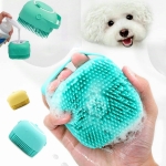 Cepillo Esponja De Silicona Porta Jabon Baño Perros Y Gatos - Imagen 7