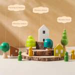 Maderas Ensamblaje Juego Didactico Para Bebes Encastre - Imagen 4