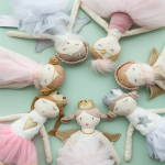 Muñeca Infantil Bailarina Con Tul 50cm Trapo Varios Diseños - Imagen 7