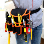 Bolso Canana Porta Herramientas Cartuchera Cinto 9 Bolsillos - Imagen 7