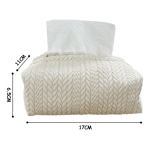 Servilletero Pañuelero Nordico En Tela Gran Capacidad Boho - Imagen 9