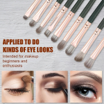 Pack De Brochas De Maquillaje Con Estuche Suaves - Imagen 6