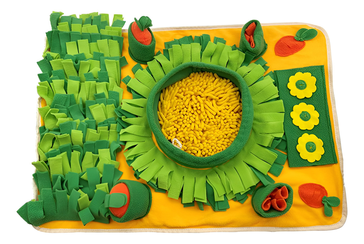 D_669556-MLU90566904225_082025-F.jpg Juguete Para Perros Manta Olfativa Alfombra Para Mascotas - Imagen 1