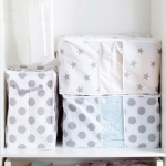 Bolsa Plegable Para Guardar Ropa Con Ventana Diseños 60 X 40 - Imagen 2
