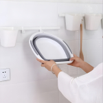 Colador De Silicona Plegable Lava Vegetales Frutas Cocina - Imagen 9