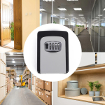 Mini Caja Para Llaves De Seguridad Con Combinación Pared - Imagen 2