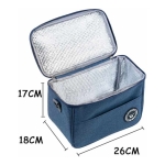 Bolsa Lanchera Lonchera Termica Impermeable Con Correa - Imagen 5