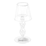 Portavela De Cristal Adorno Fiestas Eventos - Imagen 2