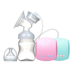 Extractor De Leche Eléctrico Usb Masajeador Ordeñador Bebe C - Imagen 7