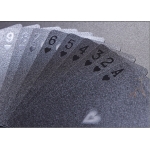 Cartas Naipes Póker Plástico Anti Agua Negras Dólar - Imagen 2