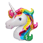 Globos Metálicos Helio Para Cumpleaños Setx2 Unicornio Deco - Imagen 2