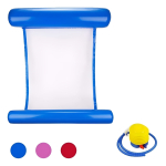 Sillón Inflable Flotante Piscina Malla Silla + Inflador - Imagen 7