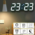 Reloj Despertador Digital Mesa Pared Escritorio - Imagen 4