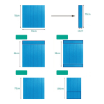 Pack X 5 Revestimientos Adhesivo Panel 3d S/madera Lambriz - Imagen 7