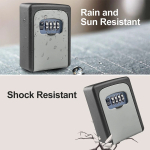 Mini Caja Para Llaves De Seguridad Con Combinación Pared - Imagen 7