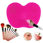 Alfombrilla Siliconada Pad Para Limpiar Brochas Maquillaje - Imagen 27