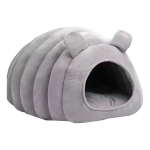 Cueva Cama Peluche Acolchada Para Gatos Perros Grande - Imagen 22